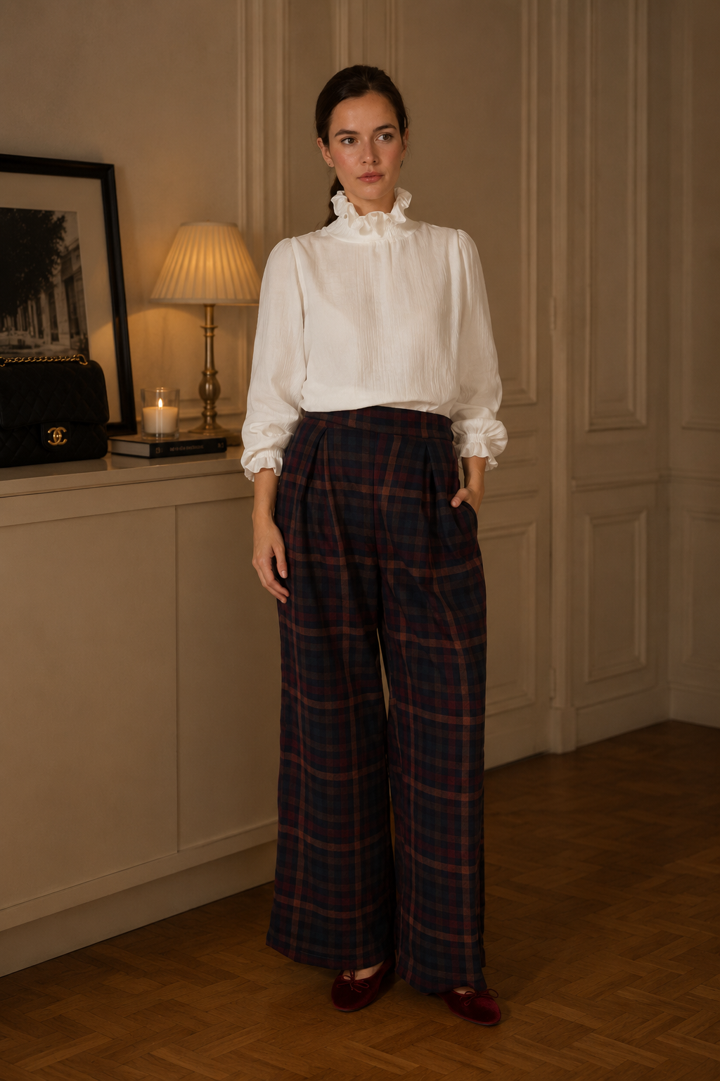 Trousers and vest set